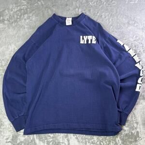 Vintage Fruit of the Loom Spellout “Shine” Long Sleeve Shirt USA Made XL